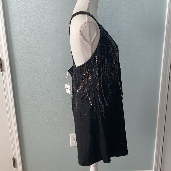 NWT Free People Ella Embellished Slip Mini Dress M - Picture 11 of 15
